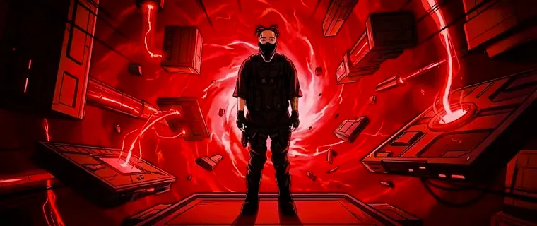 Era II — a frame from the AI anime music video