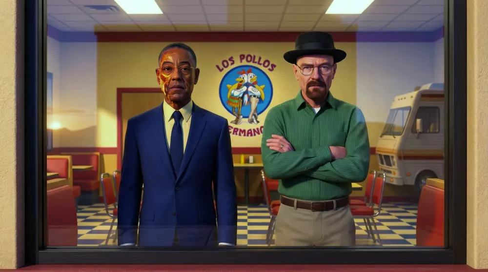 Breaking Bad Pixar style — frame 3