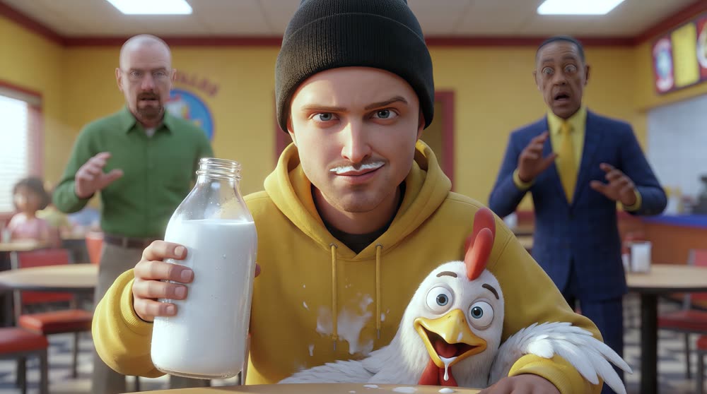 Breaking Bad Pixar style — frame 9