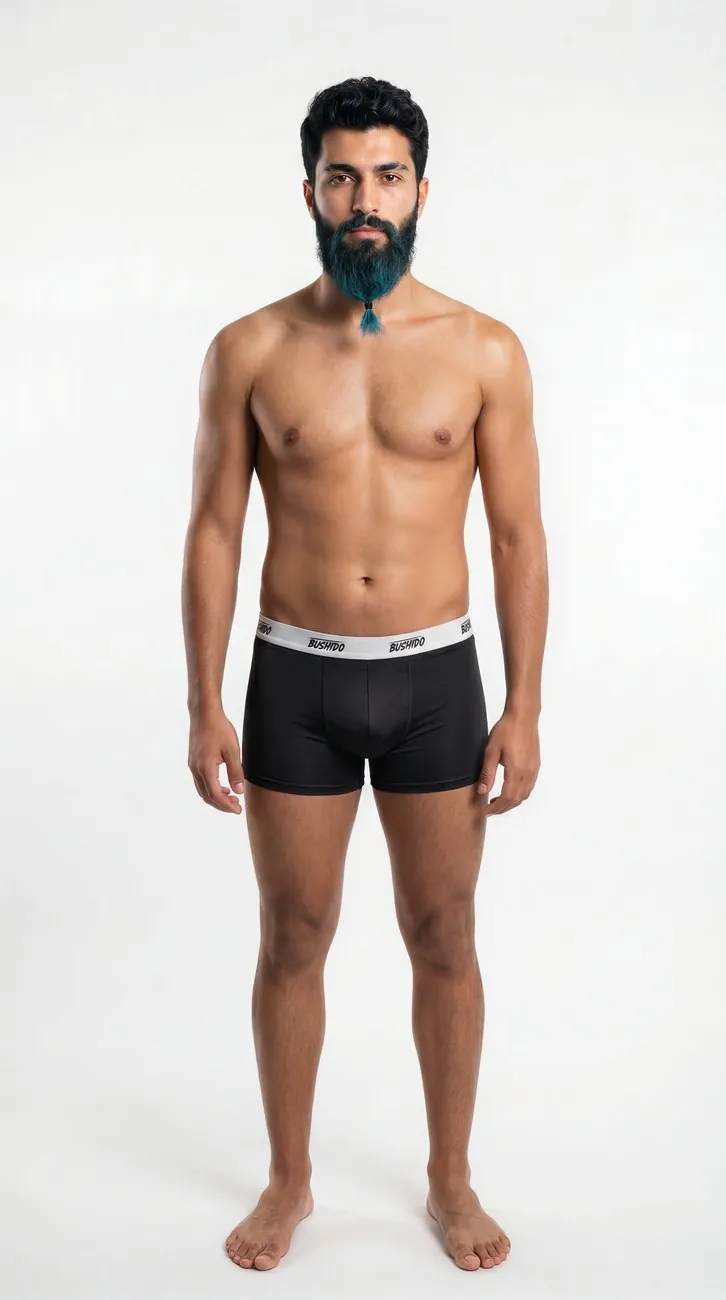Kaan in the Bushido boxer