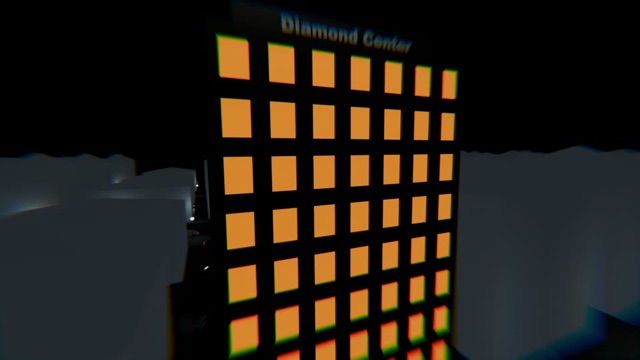 Still — the Diamond Center at night