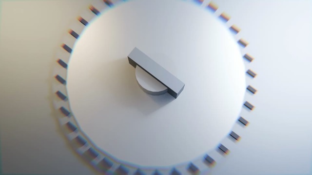Still — the combination dial