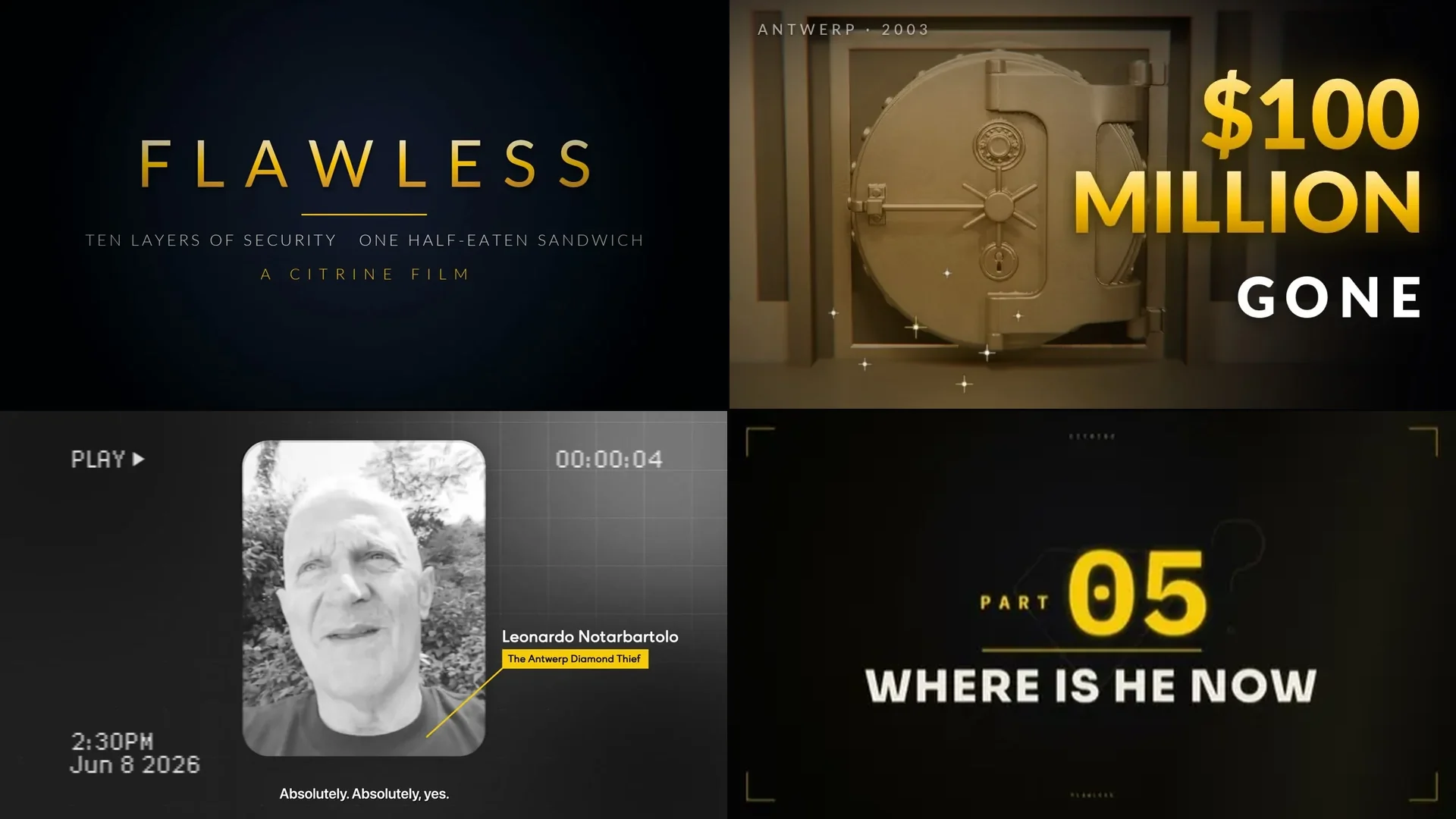 FLAWLESS — The Antwerp Diamond Heist