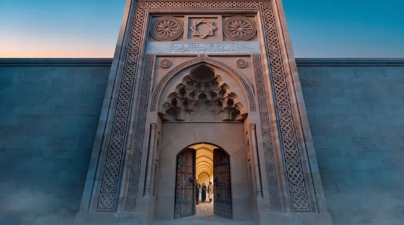 The gate opens