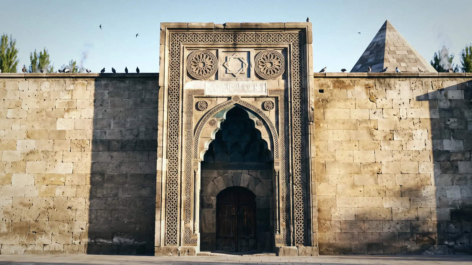 The gate from the front — Graded
